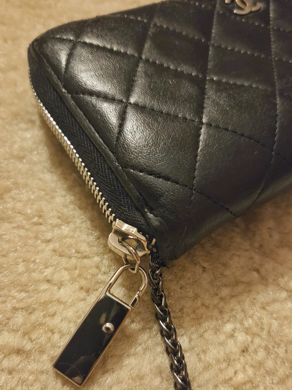 CHANEL item quilted